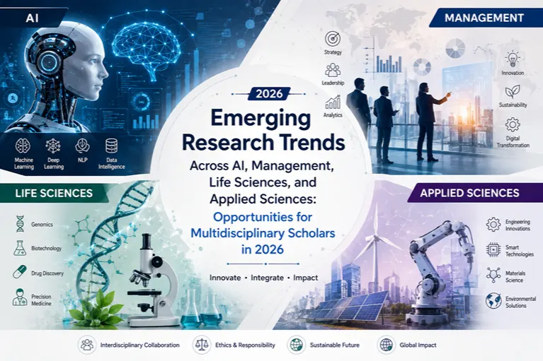 Emerging Research Trends Across AI, Management, Life Sciences, and Applied Sciences: Opportunities for Multidisciplinary Scholars in 2026